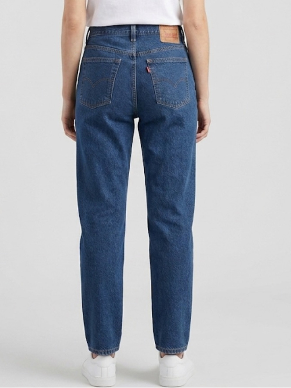 Levi's Vintage 550 High-Rise Indigo Blue Tapered Jeans